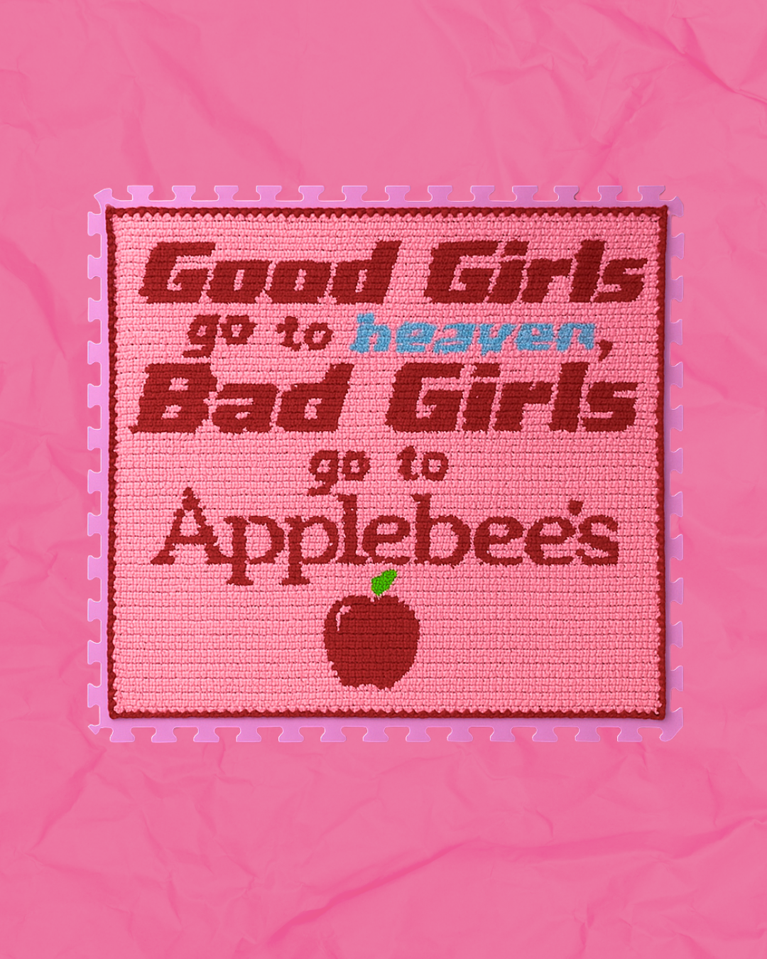 Good girls go to heaven, bad girls go to applebees. GRAPH ONLY