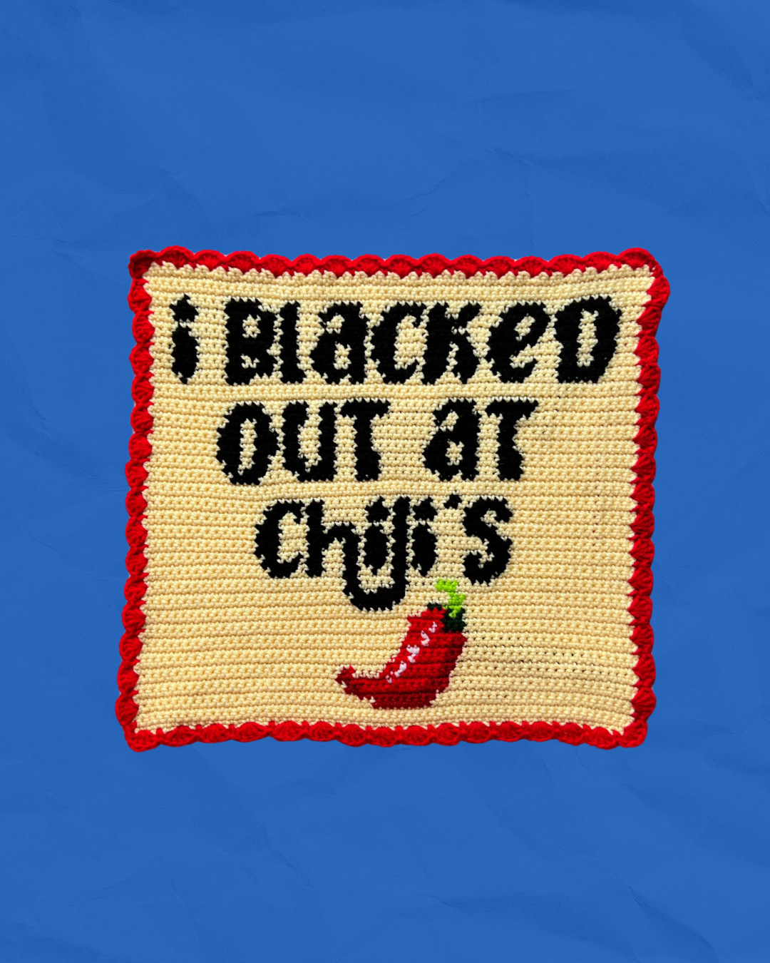 I blacked out at chilis. GRAPH ONLY