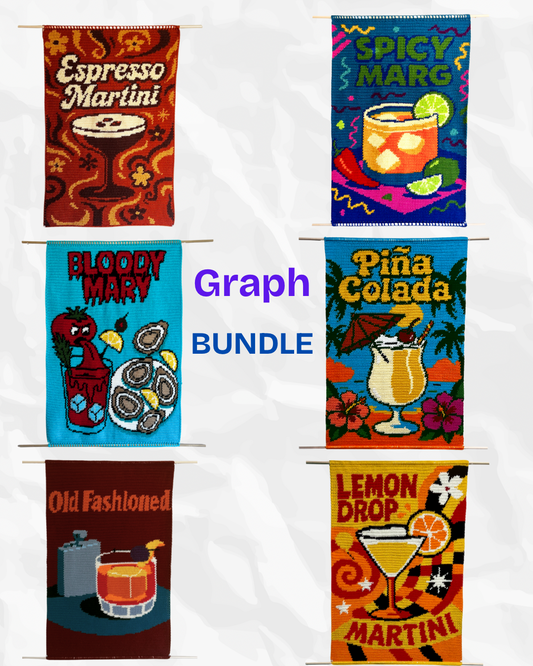 Tipsy tapestries (6) GRAPH BUNDLE