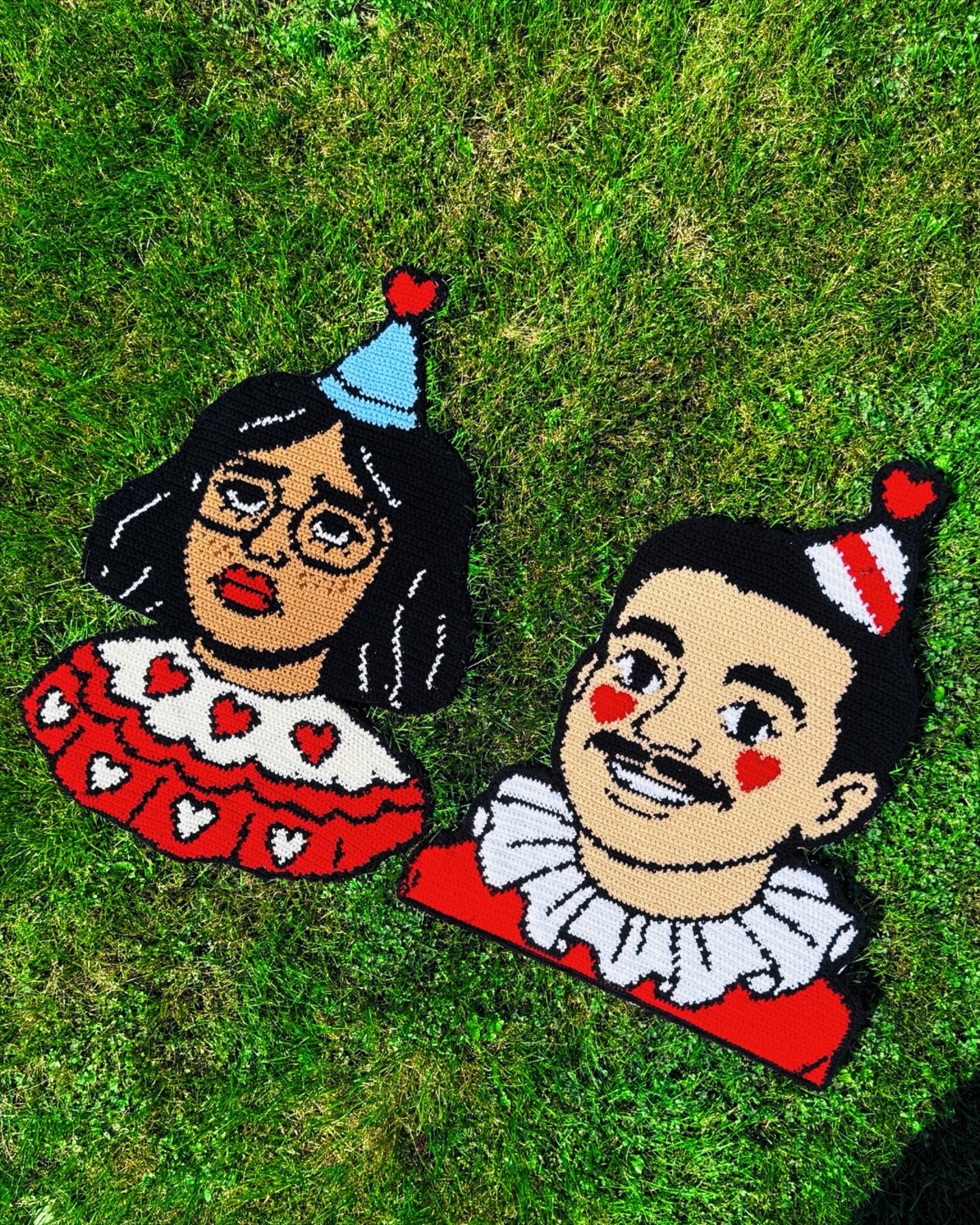 Clown couple