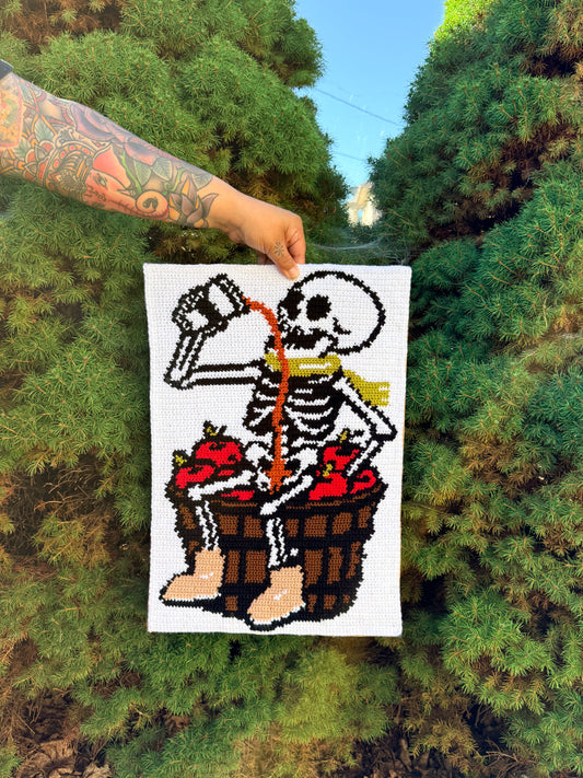 Skelton apple orchid