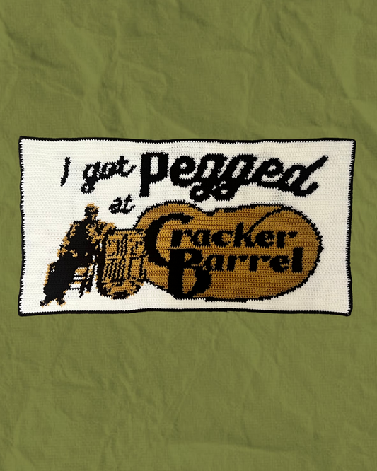 I got pegged at Cracker Barrel GRAPH ONLY