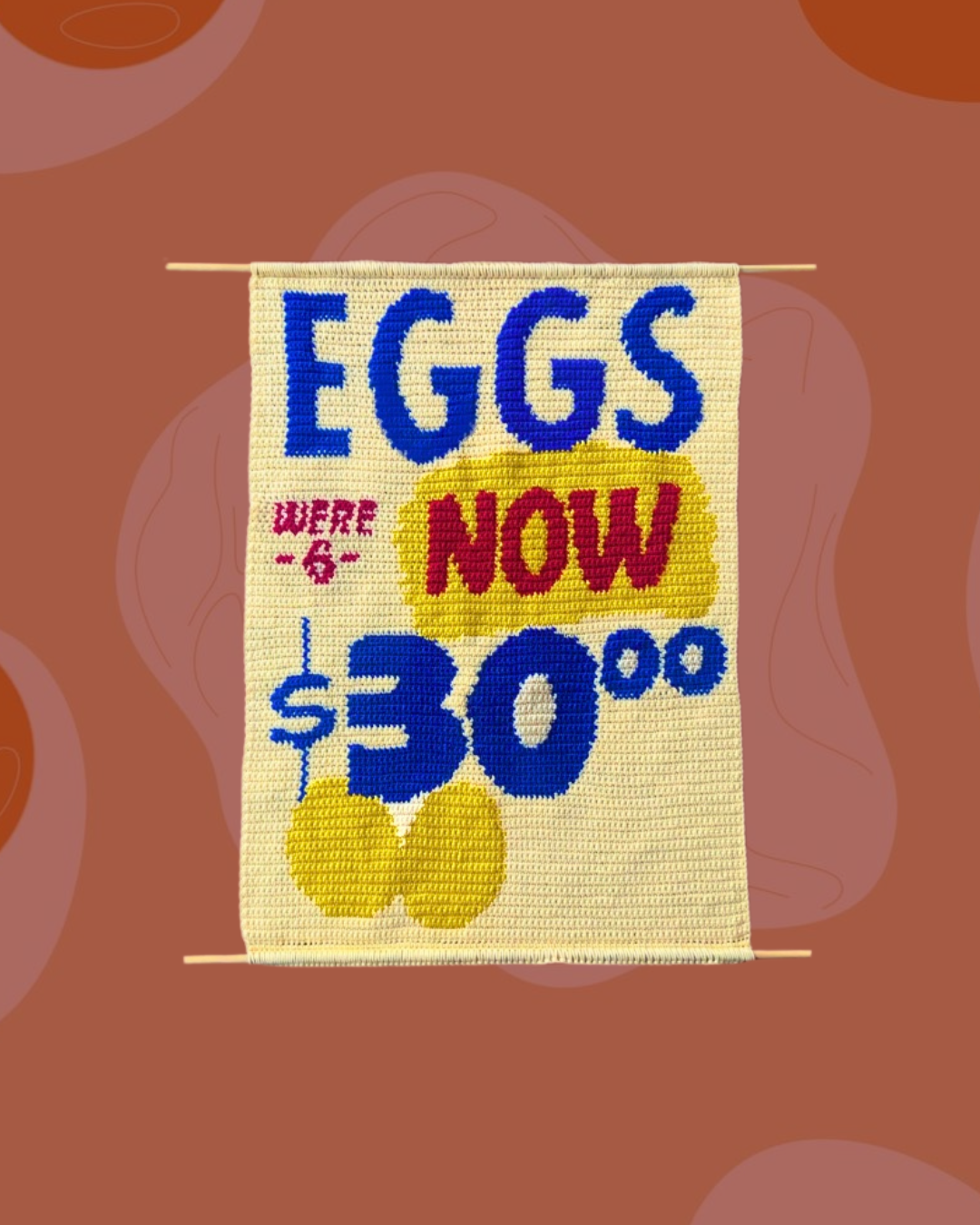 Eggs now 30 dollars. GRAPH ONLY